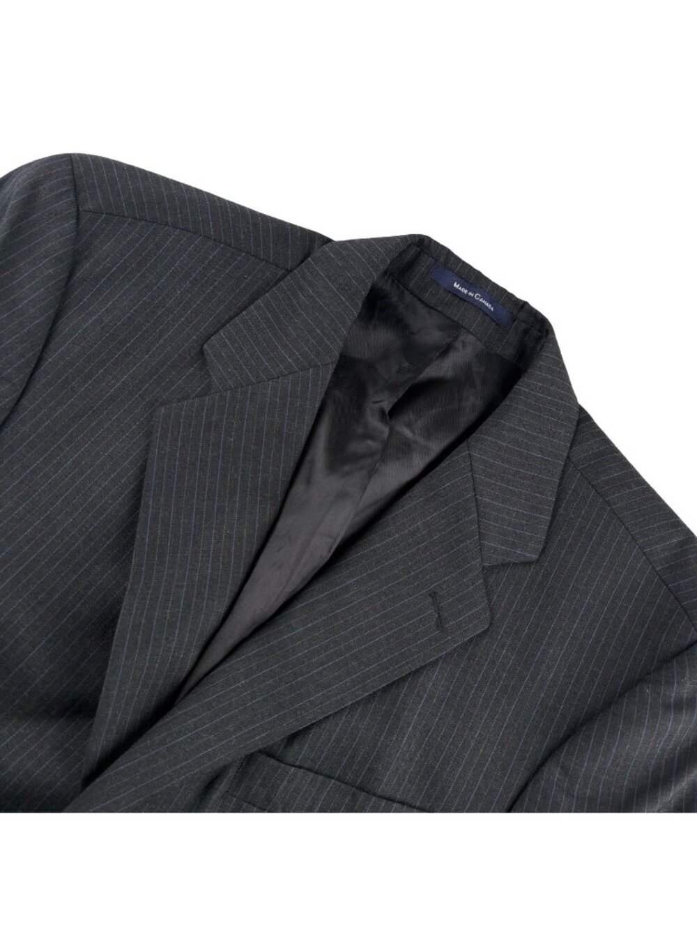 Polo University x Ralph Lauren Wool Blend Striped Blazer Jacket Black • 39S